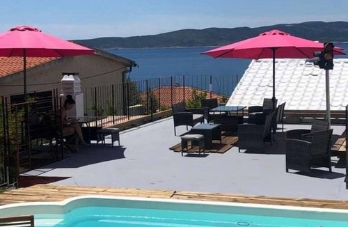 Brela Apartment | One bedroom apartment with terrace and sea view Brela, Makarska (A-22910-d)