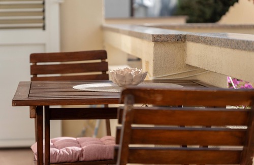 Mandre Apartment | One bedroom apartment with balcony and sea view Mandre, Pag (A-18748-b)