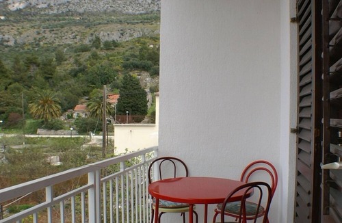 Podaca Apartment | One bedroom apartment with balcony and sea view Podaca, Makarska (A-2617-a)