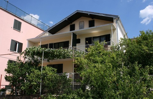 Podaca Apartment | One bedroom apartment with balcony and sea view Podaca, Makarska (A-6874-a)