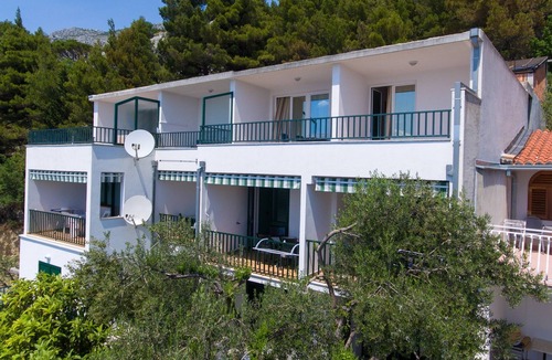 Brela Apartment | One bedroom apartment with terrace and sea view Brela, Makarska (A-11687-a)