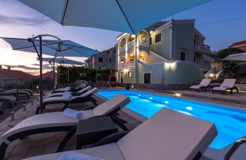 Punat Apartment | One bedroom apartment with a swimming pool Punat, Krk (A-5345-d)