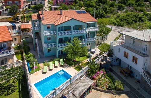 Senj Apartment | One bedroom apartment with a swimming pool Senj (A-23592-d)