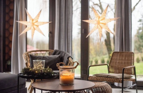 Petrinja House | Peaceful countryside retreat with pool, jacuzzi, sauna, tennis, and river views.