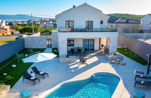 Novi Vinodolski Villa | Pool Villa One/w Sauna and Jacuzzi, Novi Vinodolski, Croatia