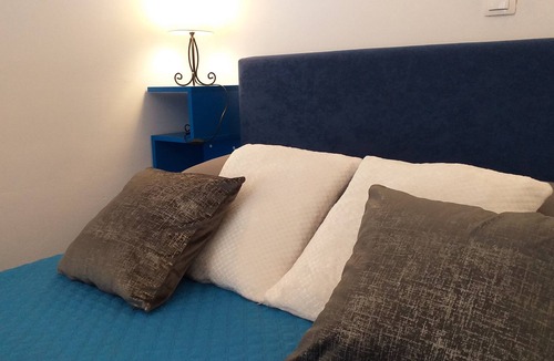 Rava House | Ravart Double room with balcony and sea view balcony and summer kitchen