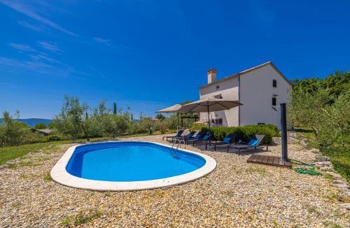 Nenadici House | Rustic Holiday house Harmonie with private pool and large garden - Kapovci, Island Krk