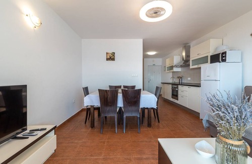 Okrug Gornji Apartment | SABLIC 3 apartment with sea view, 30m from a beach in OKRUG GORNJI