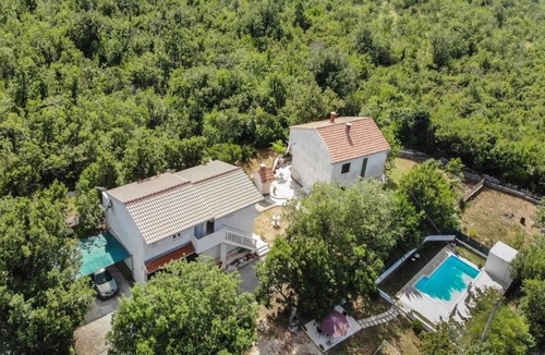 Labin Villa | Spacious Prgomet Retreat with Private Pool, Fitness Centre, and Garden - Three Bedroom Villa