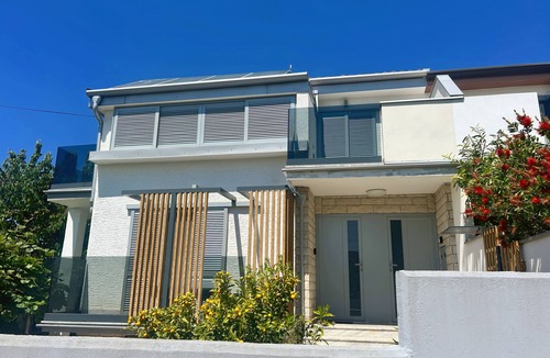 Zambratija Apartment | Spacious Terrace Apt Near Sandy Beach