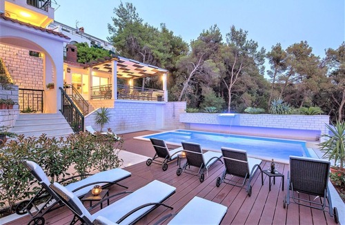 Trogir Apartment | Standard One-Bedroom Apartment With Balcony And Swimming Pool