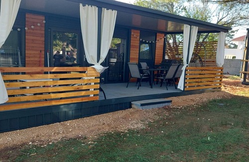 Pirovac House | Standard Two Bedroom Mobile Home with Sea View and Terrace