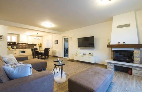 Vinjerac Villa | Stone Villa Castello Coza II. with pool, close to the sea and Velebit mountain