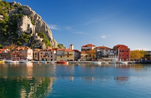 Omis Apartment | Studio apartment in Duće with Seaview, Balcony, Air condition, WIFI (122-8)