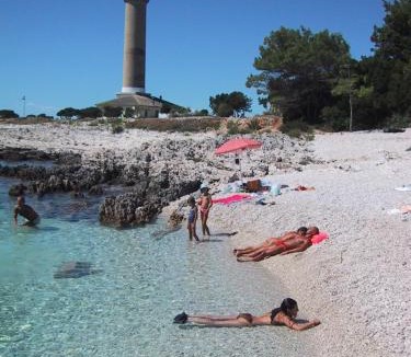 Veli Rat Apartment | Studio apartment in Veli Rat with sea view, balcony, washing machine 882-1