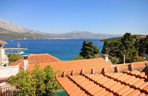 Cove Tri Zala (Zrnovo) Apartment | Studio flat near beach Korčula (AS-9321-a)