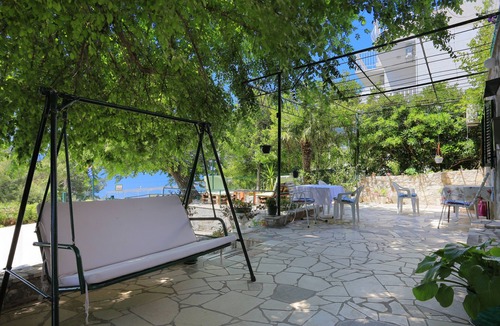Lokva Rogoznica Apartment | Studio flat with terrace and sea view Lokva Rogoznica, Omiš (AS-18638-d)