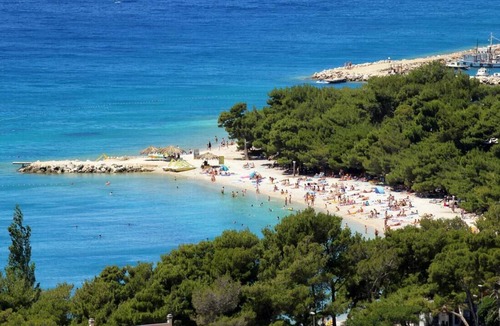 Promajna Apartment | Studio flat with air-conditioning Promajna, Makarska (AS-10329-a)