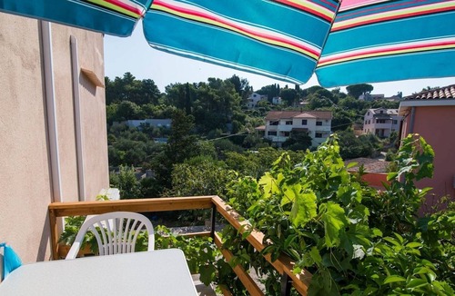 Veli Losinj Apartment | Studio flat with balcony Veli Lošinj, Lošinj (AS-21190-a)