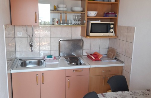 Blato Apartment | Studio flat with balcony and sea view Živogošće - Blato, Makarska (AS-21271-a)
