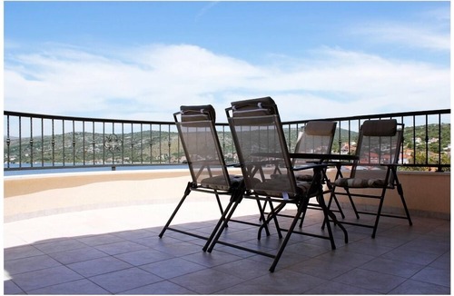 Razanj Apartment | Studio flat with balcony and sea view Ražanj, Rogoznica (AS-11347-a)