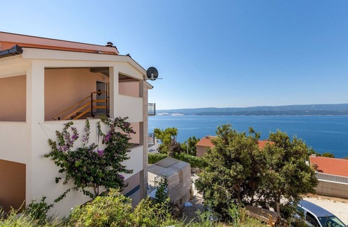 Stanici Apartment | Studio flat with balcony and sea view Stanići, Omiš (AS-17894-a)