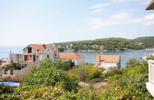 Sumartin Apartment | Studio flat with balcony and sea view Sumartin (Brač) (AS-5620-a)