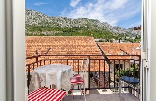 Podaca Apartment | Studio flat with balcony Podaca, Makarska (AS-516-b)