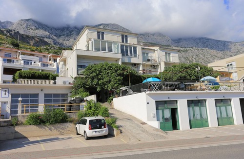 Tucepi Apartment | Studio flat with balcony and sea view Tučepi (Makarska) (AS-5263-b)