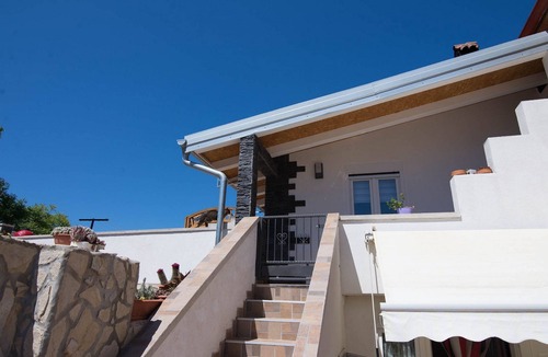 Veli Losinj Apartment | Studio flat with terrace and sea view Veli Lošinj (AS-21260-a)