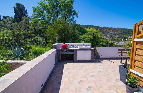 Veli Losinj Apartment | Studio flat with terrace and sea view Veli Lošinj (AS-21260-a)