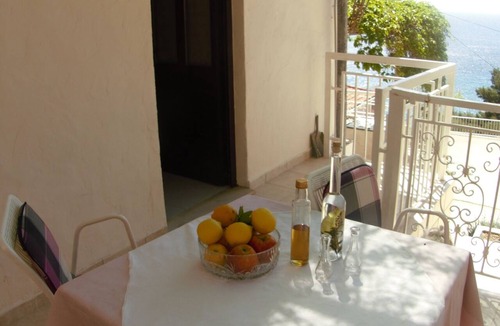 Saplunara Apartment | Studio flat with terrace and sea view Cove Saplunara, Mljet (AS-12849-a)
