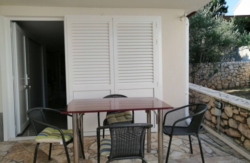 Vinjerac Apartment | Studio flat with terrace Vinjerac, Zadar (AS-22585-a)
