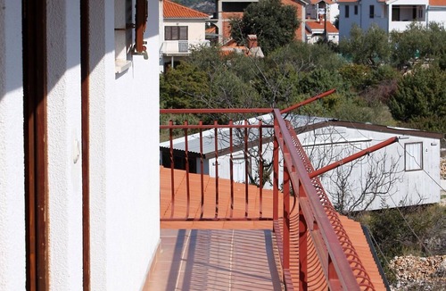Razanj Apartment | Studio flat with terrace and sea view Ražanj, Rogoznica (AS-4864-a)
