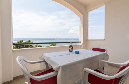 Medici Apartment | Studio flat with terrace and sea view Medići, Omiš (AS-1046-a)