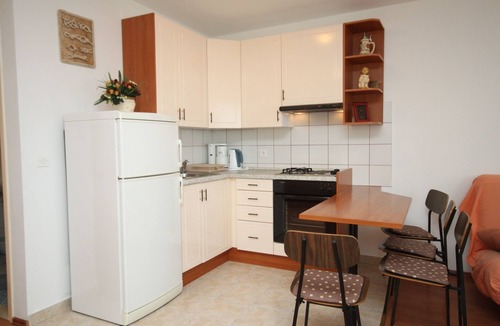 Brela Apartment | Studio flat with terrace and sea view Brela, Makarska (AS-6907-a)