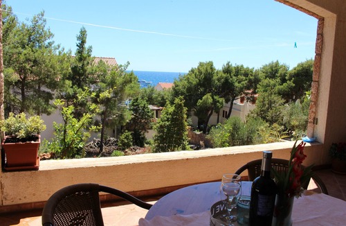 Sveta Nedjelja Apartment | Studio flat with terrace and sea view Sveta Nedilja, Hvar (AS-110-b)