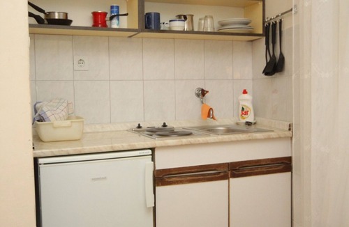 Komiza Apartment | Studio flat with terrace and sea view Komiža, Vis (AS-2431-c)