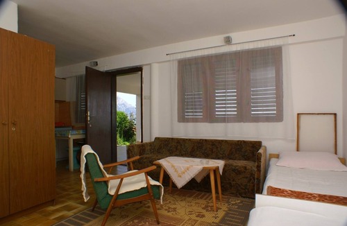 Podaca Apartment | Studio flat with terrace and sea view Podaca, Makarska (AS-2635-a)