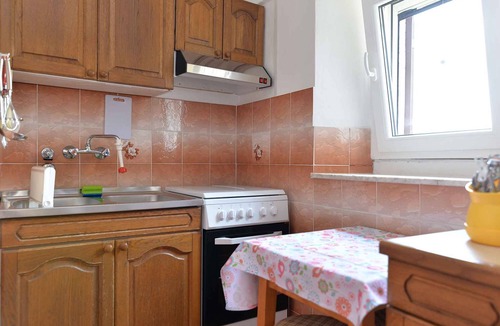 Veli Losinj Apartment | Studio with balcony and air conditioning