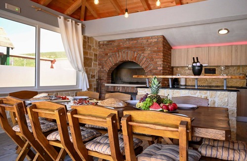 Knezovici House | Stunning private villa for 8 guests with hot tub, private pool, A/C, WIFI, TV and terrace