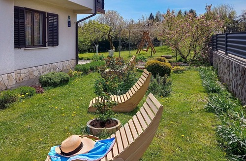 Trsce House | Stunning private villa with WIFI, A/C, private pool, hot tub, TV, patio and pets allowed