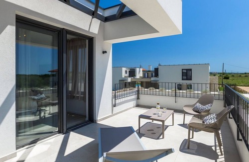 Nova Vas Villa | Stunning private villa with A/C, private pool, hot tub, WIFI, TV, terrace and pets allowed