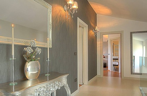 Jursici House | Stylish Villa ***** with heated swimming pool, summer kitchen and sports ground