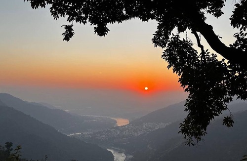 Sirala House | Sunset Bliss at Kyarki Village, Near Near Waterfall Rishikesh