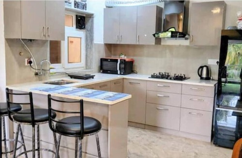 Bardez Apartment | The Palm Retreat: Luxe 1BHK Near thivim station