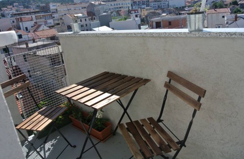 Sibenik Apartment | This is a small but nice apartment with a beautiful view on chanel St. Ante.