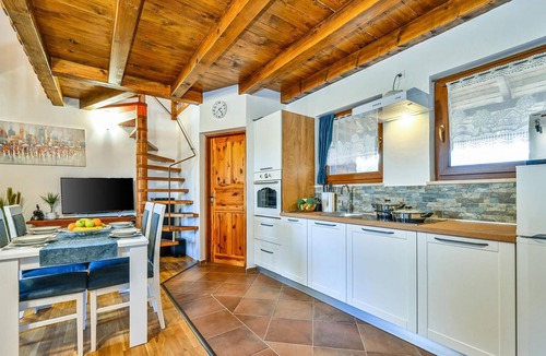 Lepoglava House | This vacation home with pool is located on a hill with a beautiful view of the countryside, which wi