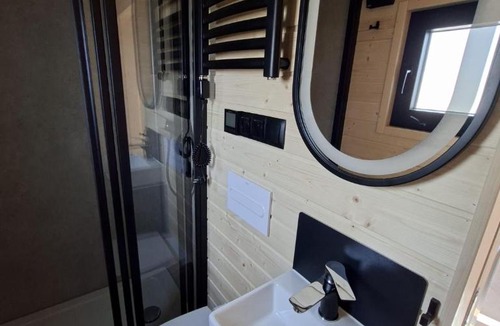 Kostel House | Tiny House Kolpa- A Modern Forest Escape Above River Kolpa