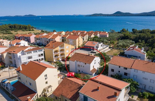 Biograd na Moru Apartment | Two bedroom apartment with balcony and sea view Biograd na Moru, Biograd (A-863-b)